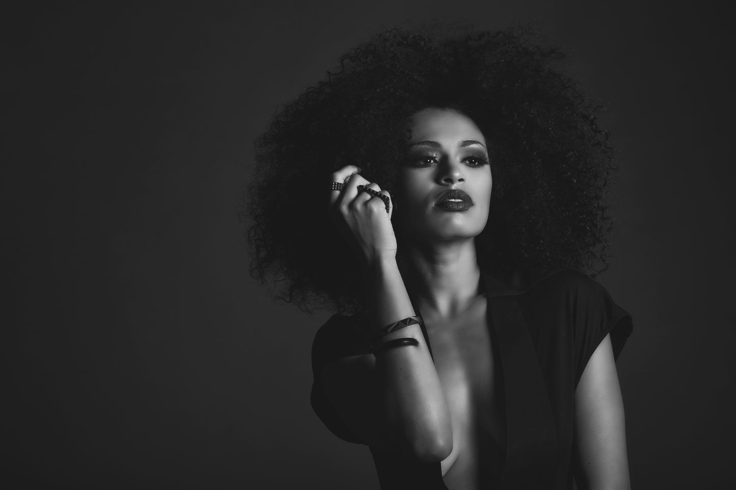 Stainless steel 2 finger ring 9-8/archive