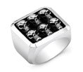 Multi Skull Block Ring size 12/Archive