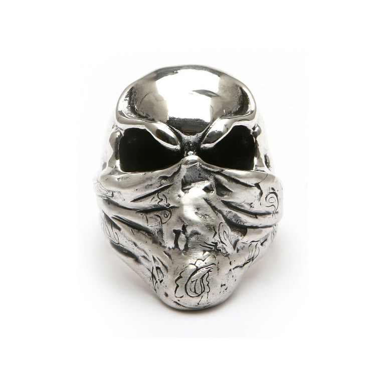 BANDIT SKULL RING SIZE 12/ARCHIVE