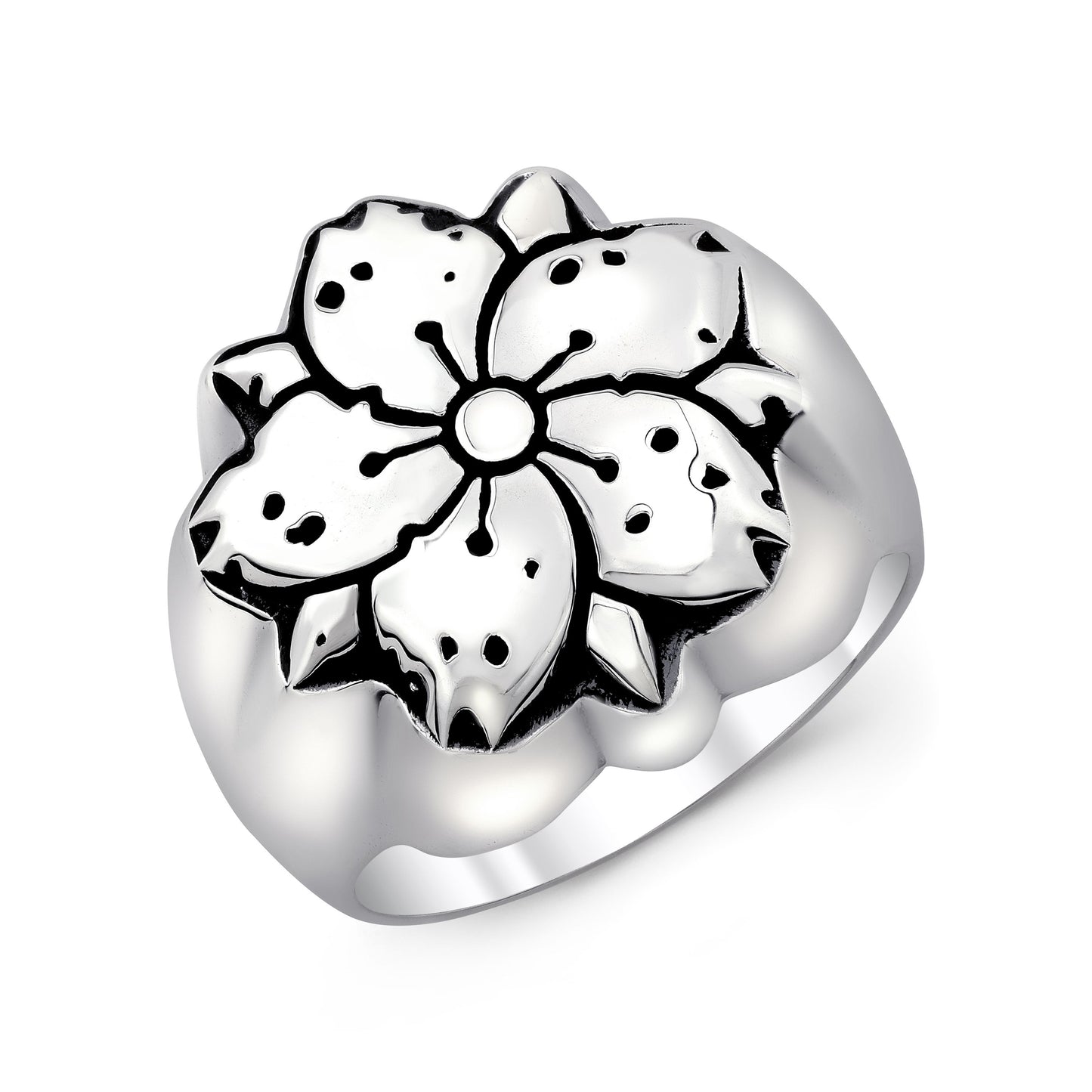 EDGED SAKURA RING MED SIZE/ARCHIVE