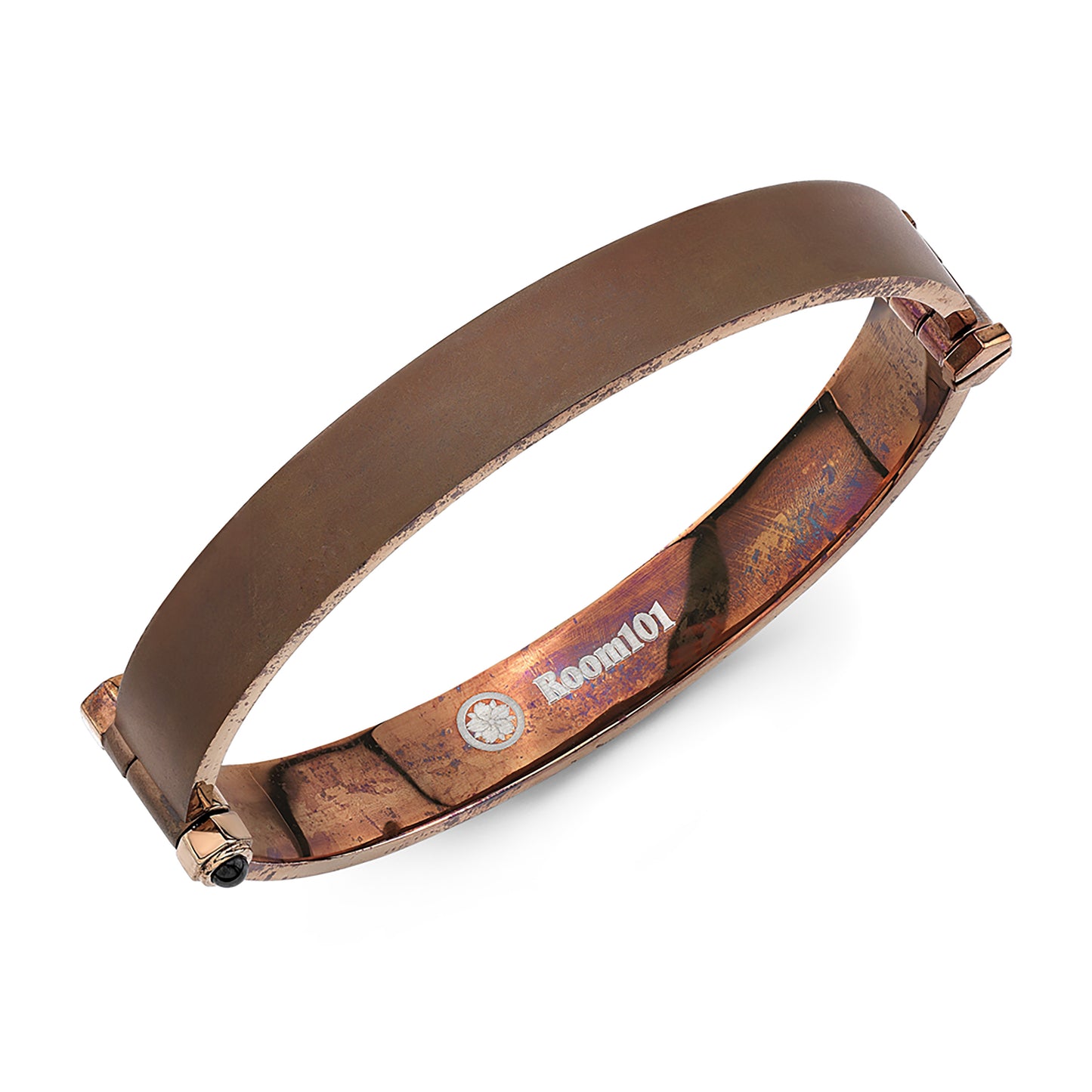 Stainless Steel Rust Color Minimal Bangle/Archive