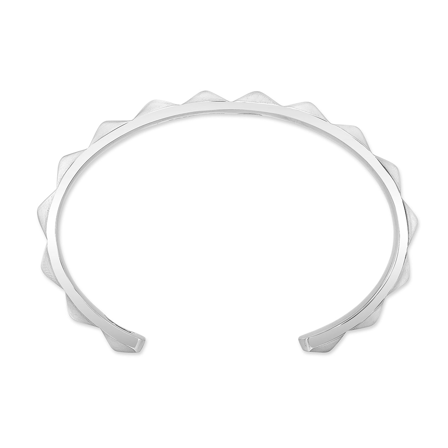 STAINLESS STEEL LG PYRAMID WRIST CUFF /ARCHIVE