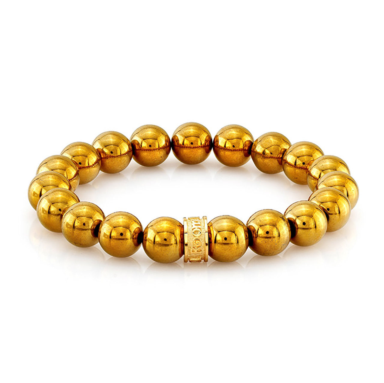 Gold Hematite Bead Bracelet