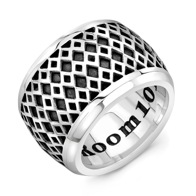 XL Multi Diamond Pattern Band /Archive