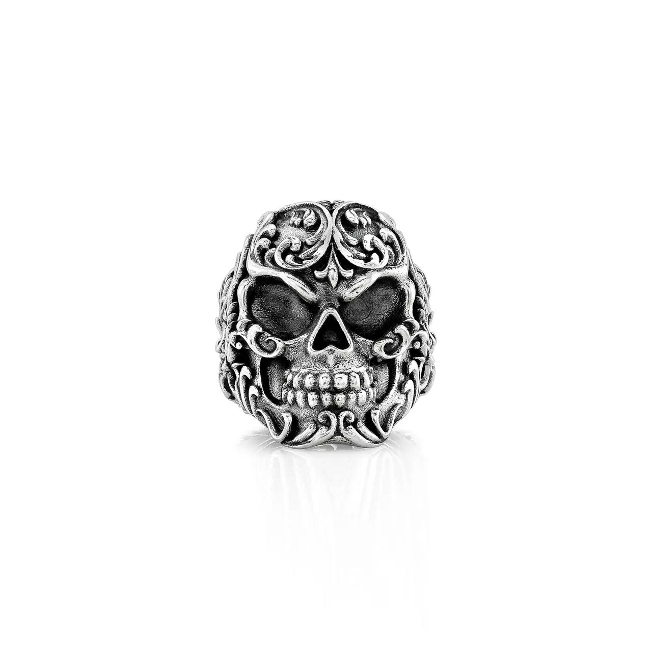 FILIGREE SKULL RING SIZE 11/PROTOTYPE