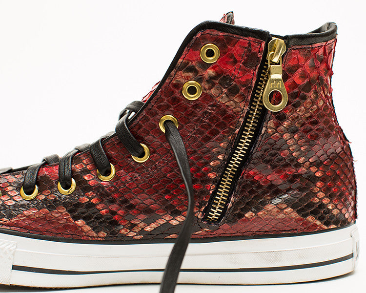 Python Snakeskin Chuck Taylor's