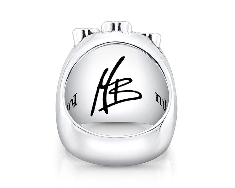 Custom Sterling Silver AVO Ring