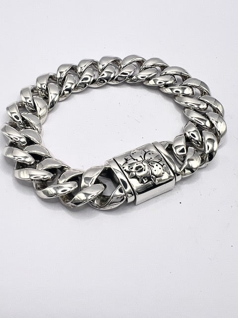 Sterling Silver Large Cuban link 8.5inch /prototype