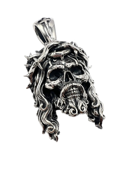 Large Jesus Skull Pendant/ Archive