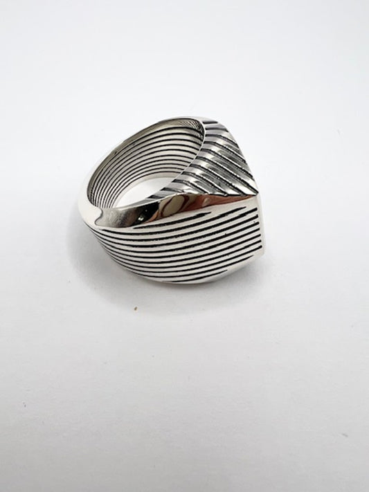 Striped Talon ring size 11/Archive