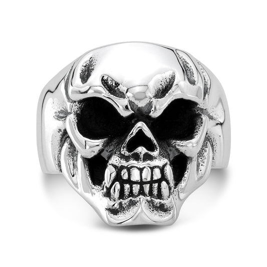Sterling Silver 07 Mini Skull Ring size 9/Archive