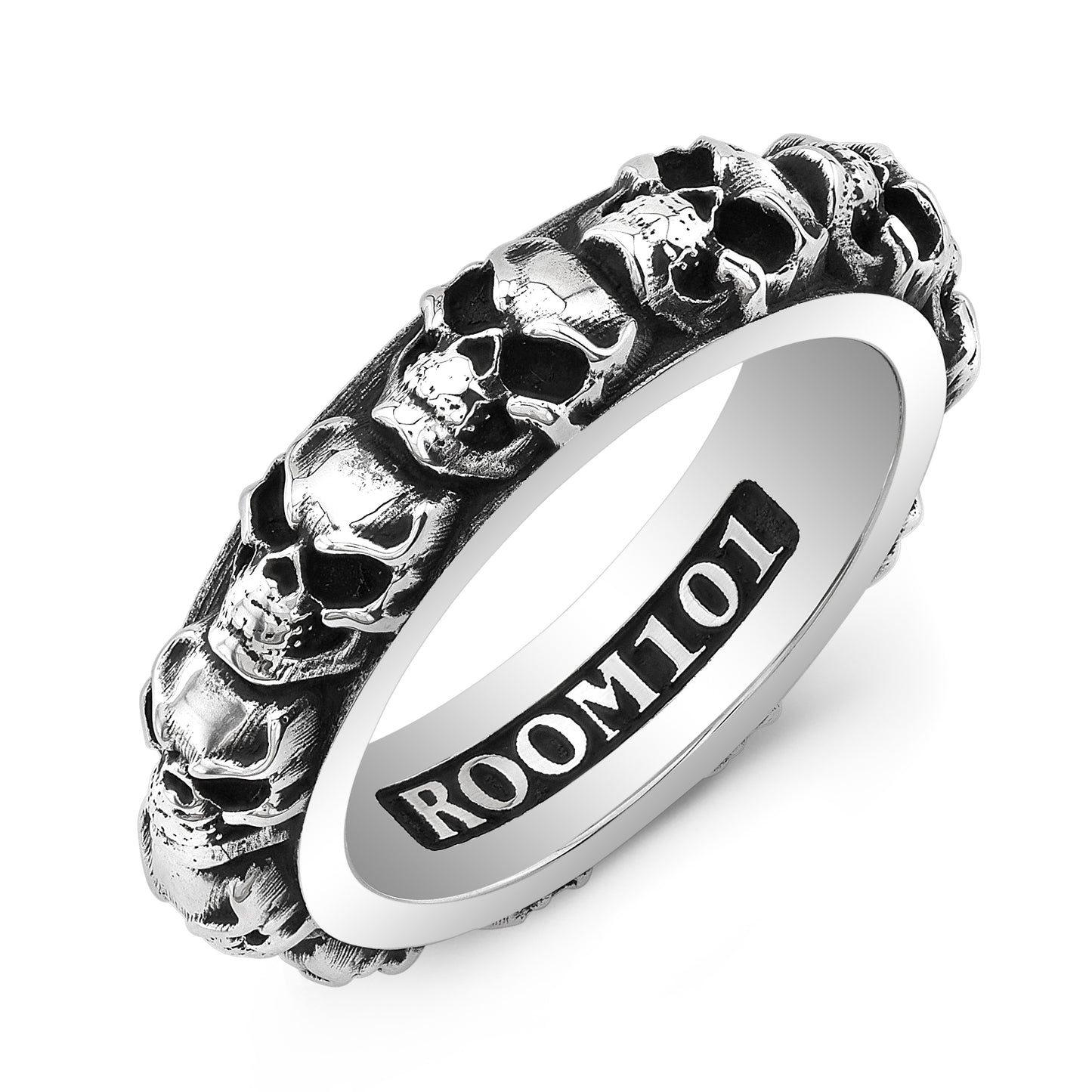 Sterling Silver Med. Skull Band size 10/archive