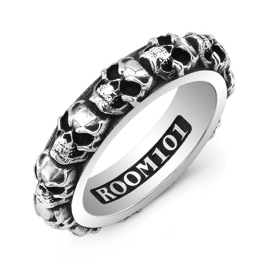 Sterling Silver Med. Skull Band size 10/archive