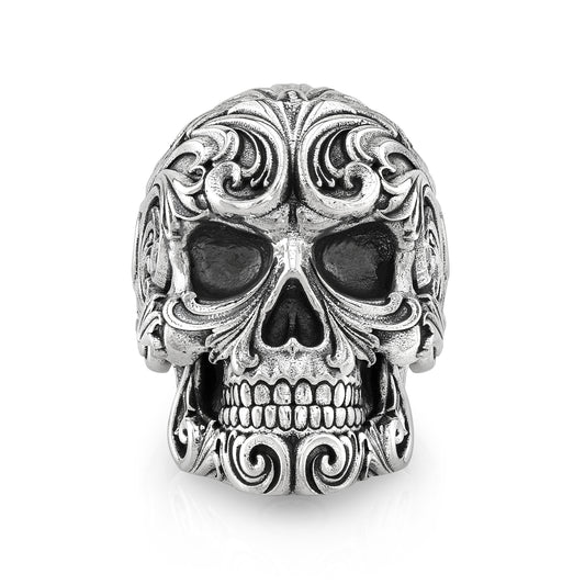 2023 LARGE FILIGREE SKULL RING SIZE 10.5/PROTOTYPE