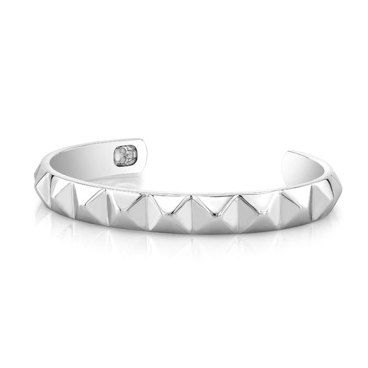 STAINLESS STEEL LG PYRAMID WRIST CUFF /ARCHIVE