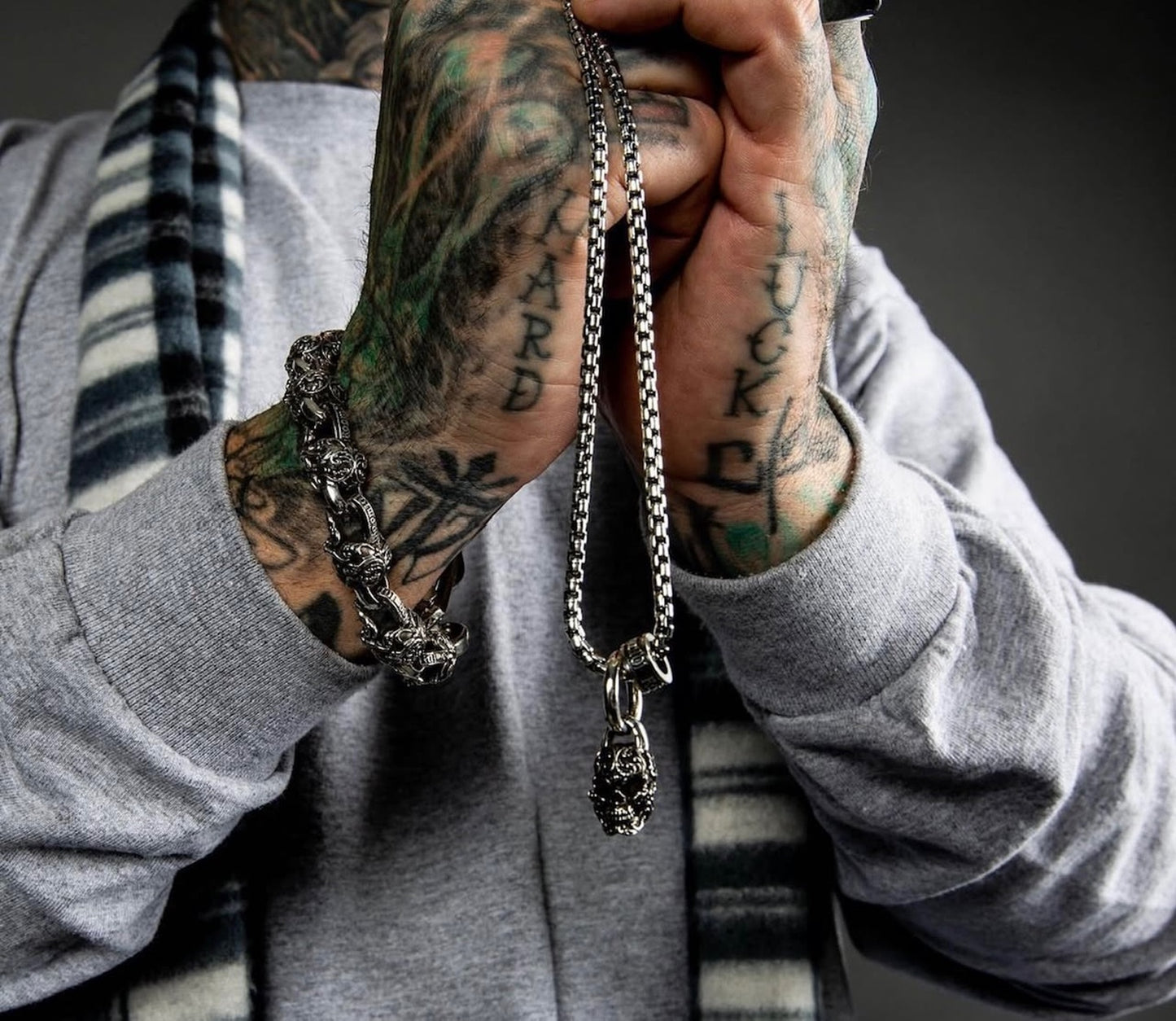 Filigree Skull Pendant
