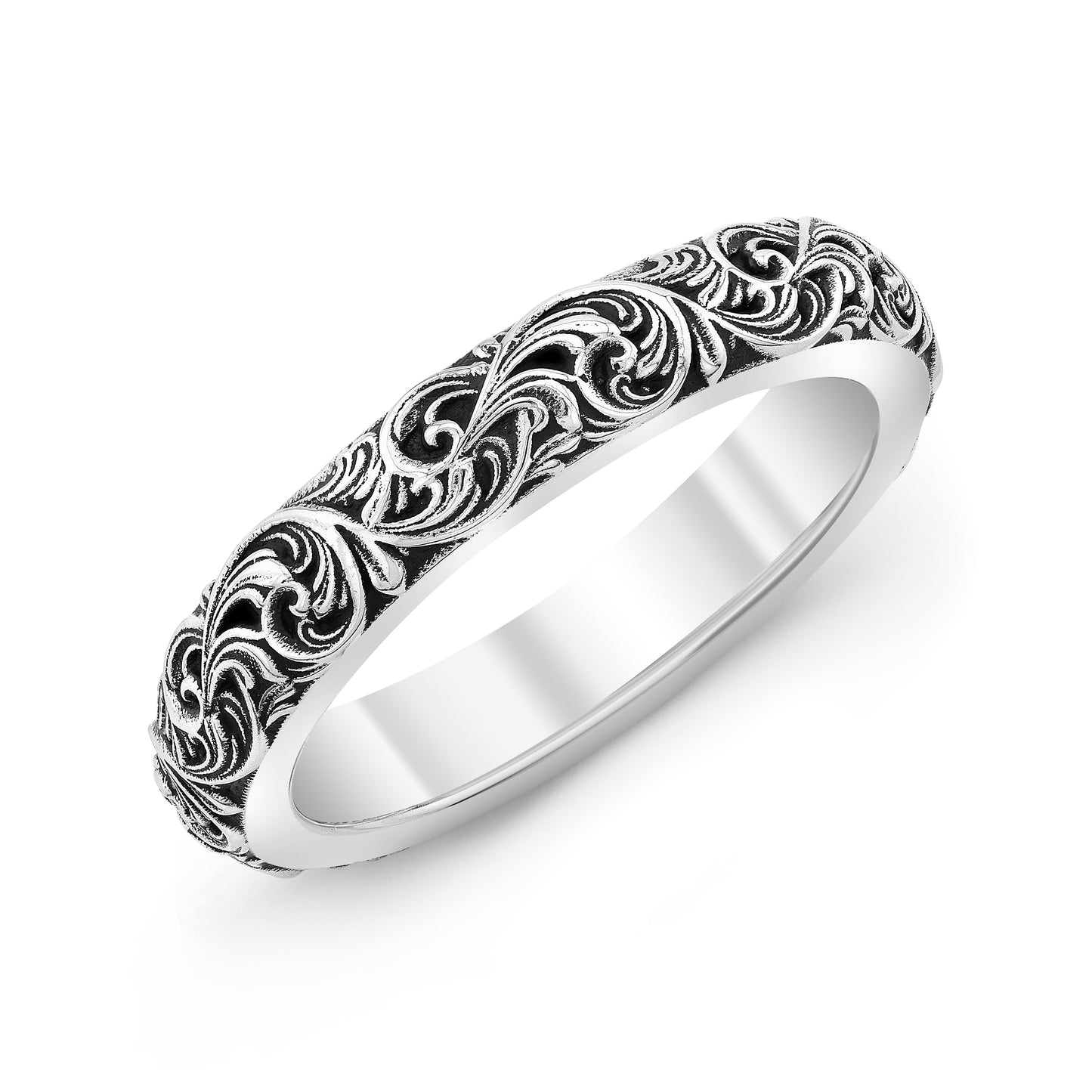 Small Filigree Band