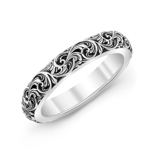 Small Filigree Band