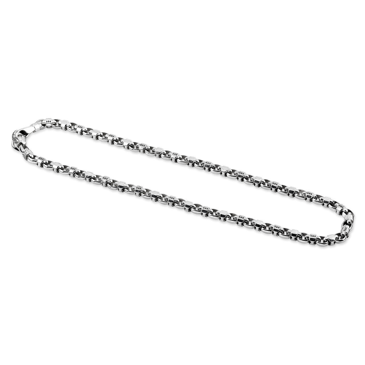 Caterpillar Channel Link Necklace
