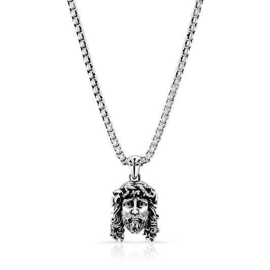 Chuey Quintanar Mini Jesus  In Sterling silver