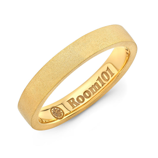 14k Gold Rosewood Band