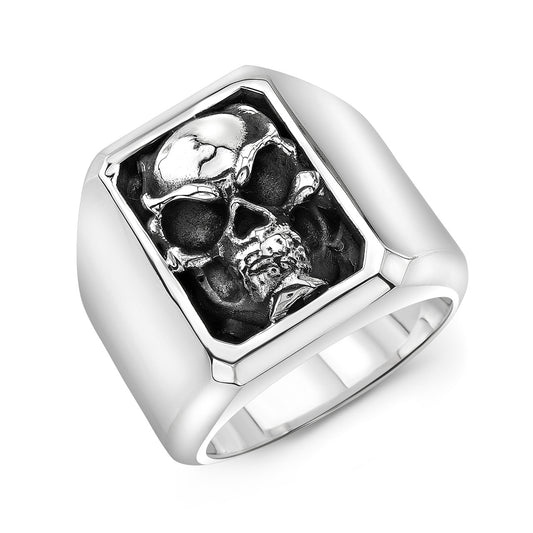 Skully Signet Ring