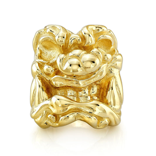 18K Gold Snarls Ring