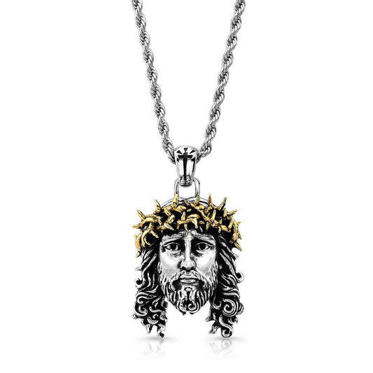 Chuey Quintanar Jesus Piece - Two tone