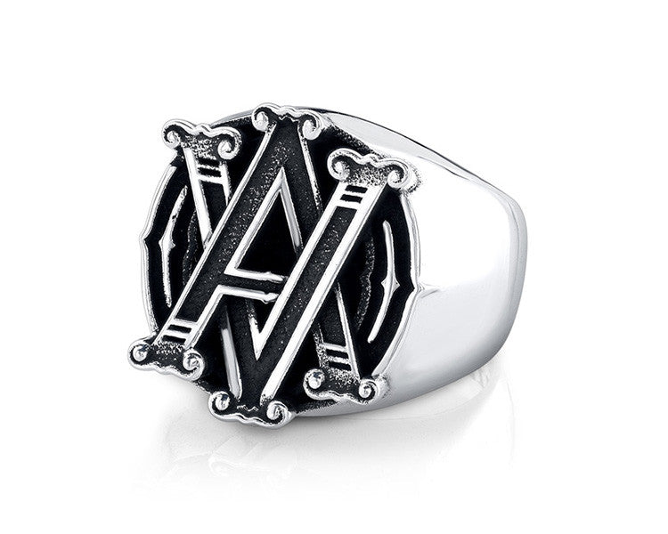 Custom Sterling Silver AVO Ring