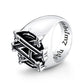 Custom Sterling Silver AVO Ring