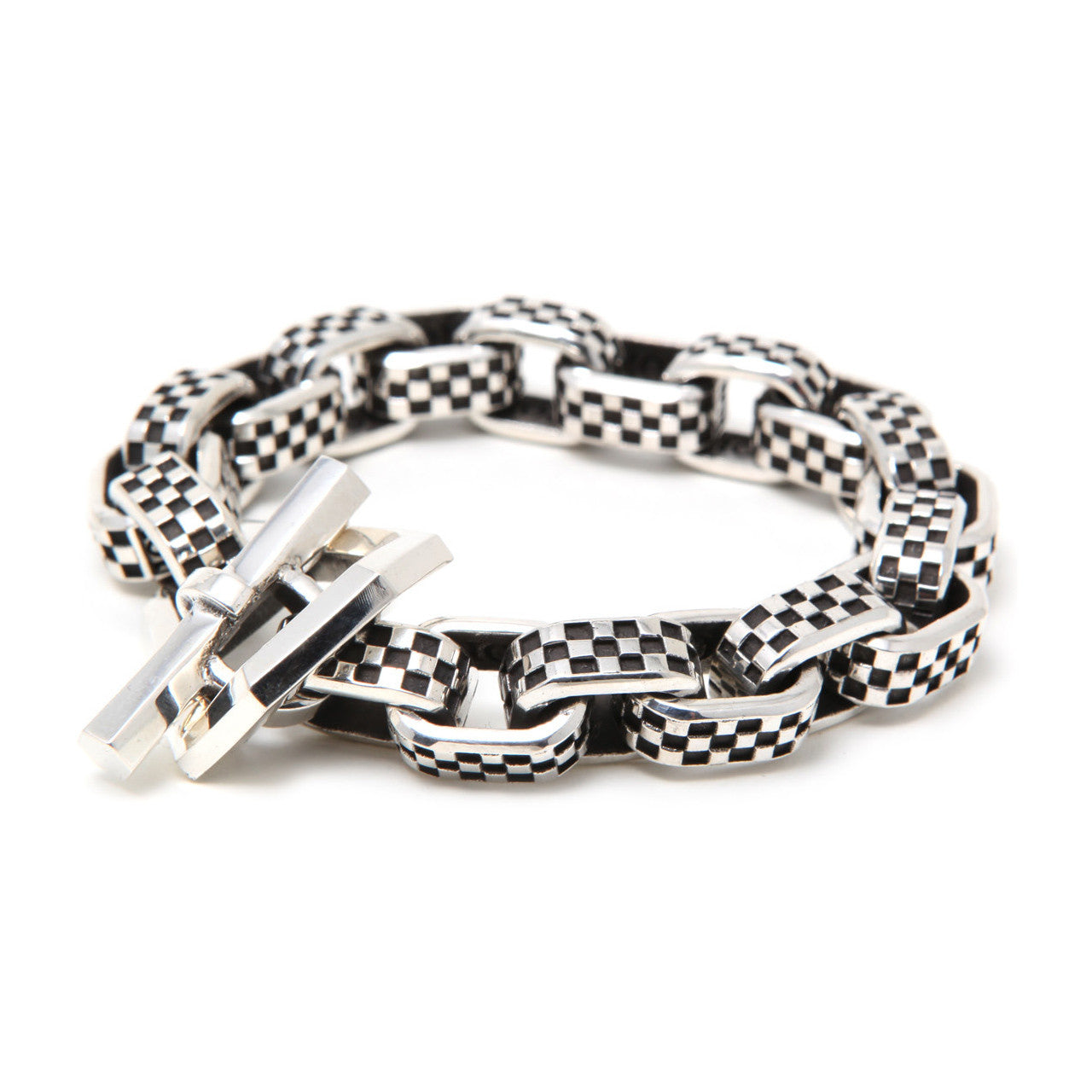 Checker Link Bracelet