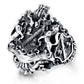 Custom Sterling Silver Family Crest Ring