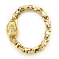Custom 18K Gold Daruma Bracelet