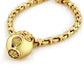 Custom 18K Gold Daruma Pendant